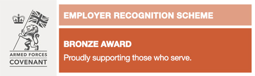 Employer Recognition Scheme Bronze Award Certificate