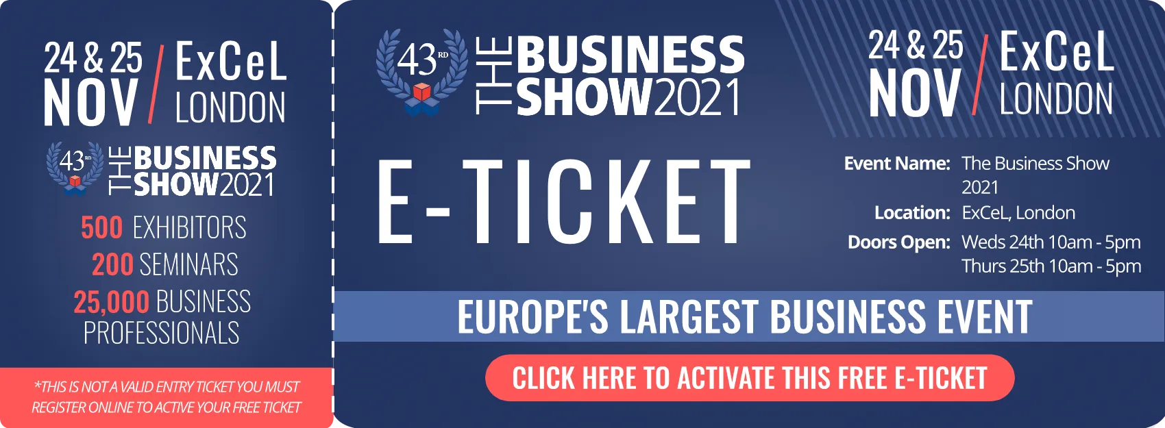 The Business Show 2021 | Focus Ecommerce & Marketing